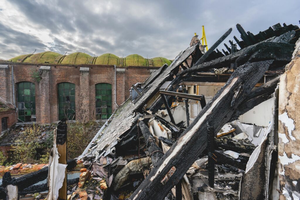 fire damage and smoke damage in Mansfield